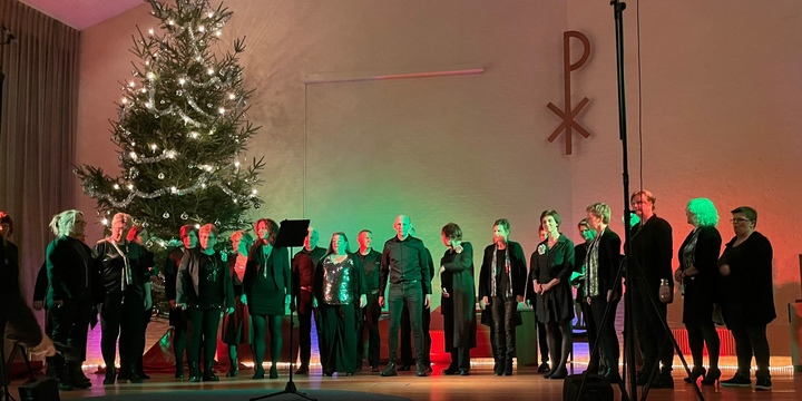 Optreden kerstavond van de Rotary