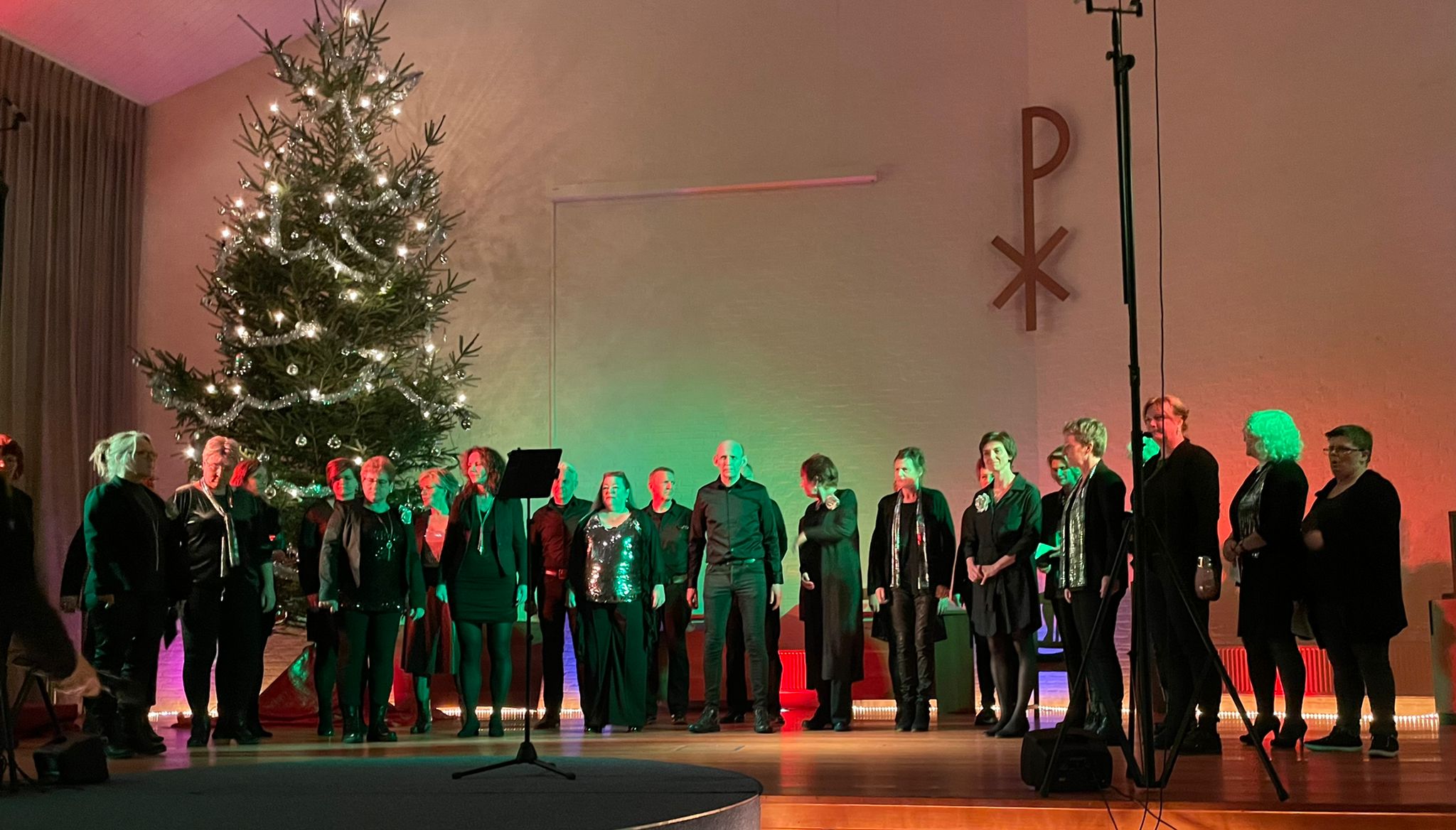 Optreden kerstavond van de Rotary